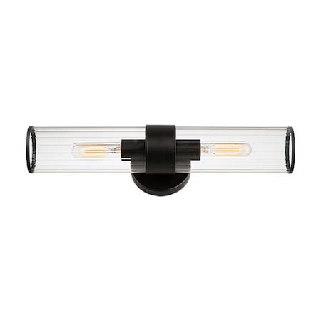 Maxim Lighting Crosby 2-Light Wall Sconce 11472CRBK